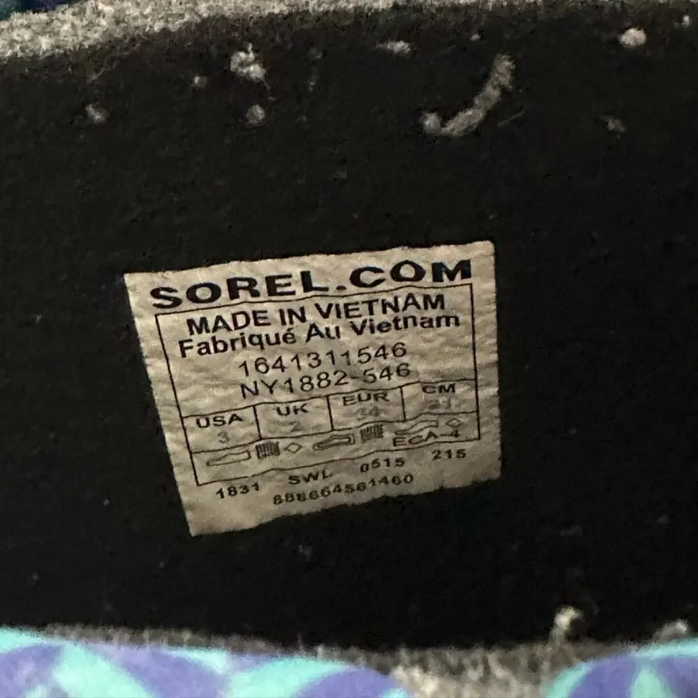 Sorel Cub Kids Graphic 15 P LO Cold Weather Snow Boots -toddler